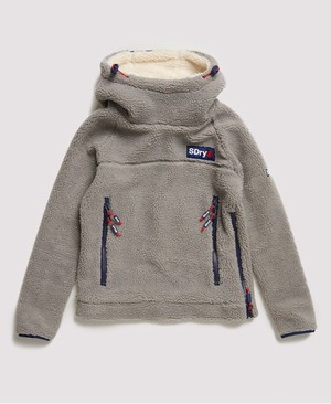 Superdry Celsius Sherpa Női Kapucnis Pulóver Szürke | YDWNL1428